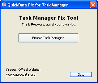 FREE Task Manager FIX Tool 1.0