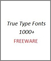 Free True Type Fonts 1000+ 1.1
