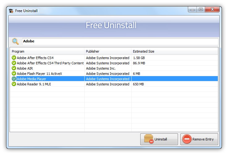 Free Uninstall 6.1.7