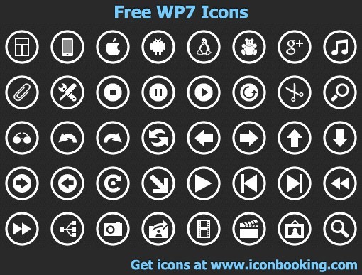 Free WP7 Icons 2.0