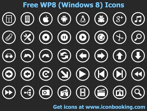 Free WP8 Icons 1.1