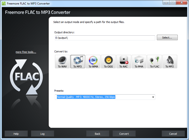 Freemore FLAC to MP3 Converter 3.8.6