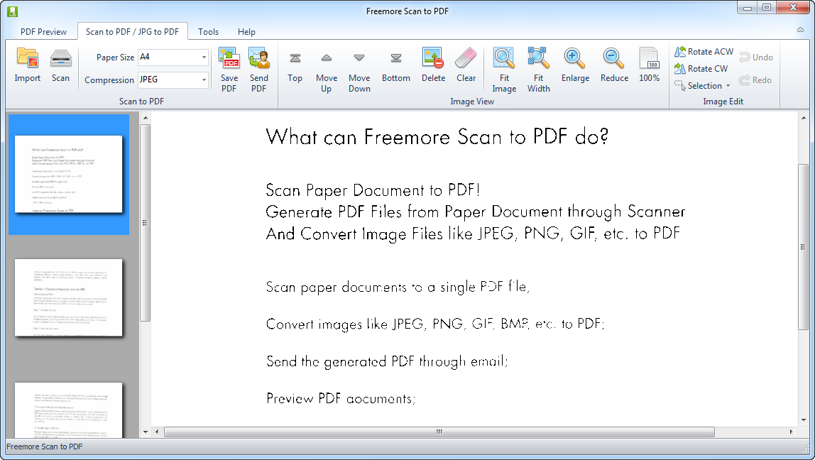 Freemore Scan to PDF 3.5.2