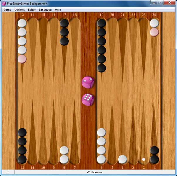 FreeSweetGames Backgammon 2.2.40