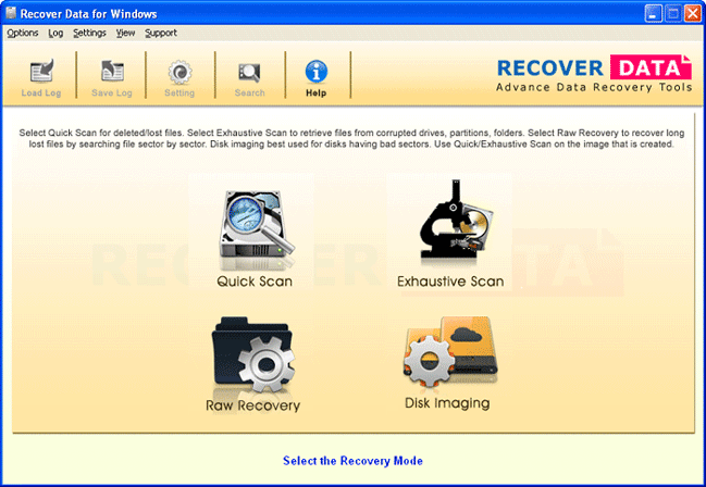 Freeware Windows Data Recovery Tool 3.1.2