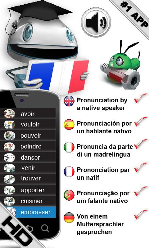French Verbs HD LearnBots 3.2.0