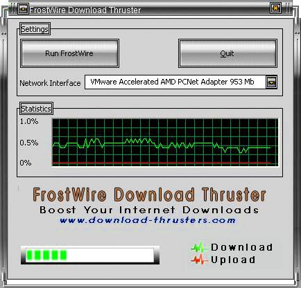 FrostWire Download Thruster 2.7.0
