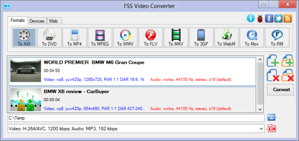 FSS Video Converter 1.0.1.1