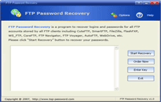 FTP Password Recovery 1.0