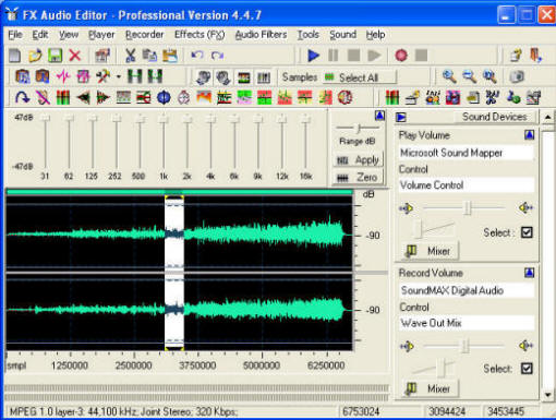 Fx Audio Editor Series 4.7.12