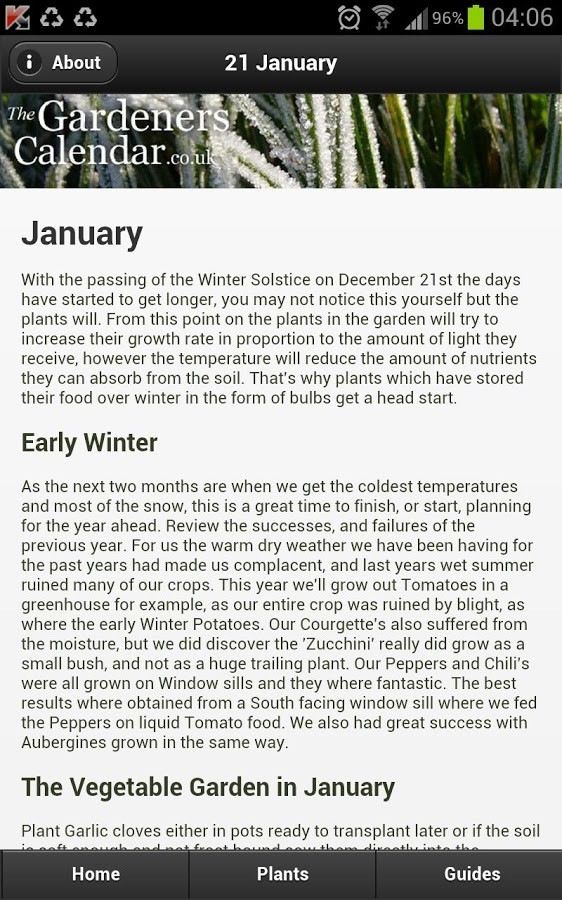 Gardeners Calendar 5.0.1