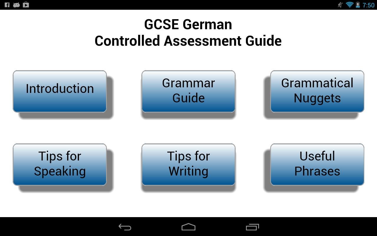 GCSE German Guide 1.1