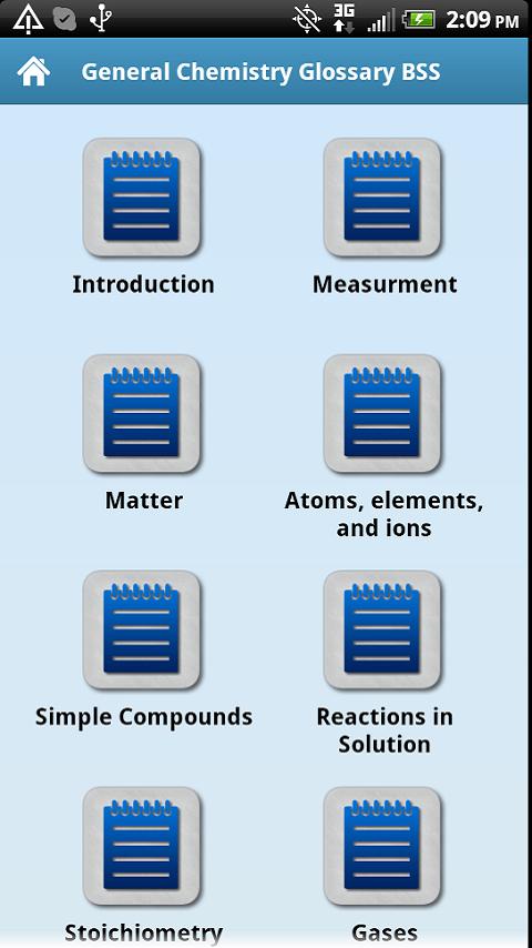General Chemistry Glossary BSS 1.0