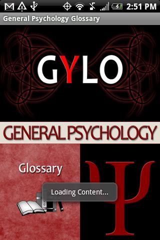 General Psychology Glossary 1.1