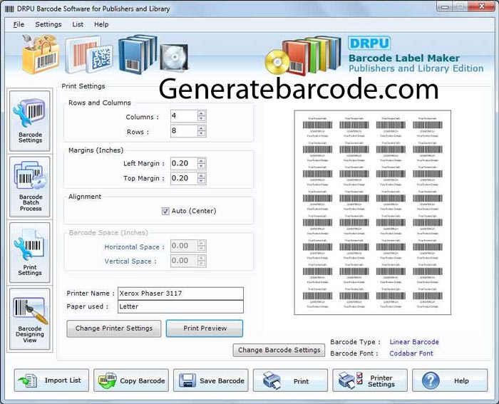 Generate Barcode Download 7.3.0.1