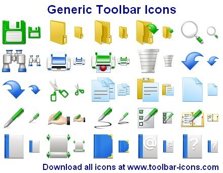 Generic Toolbar Icons 2013.2
