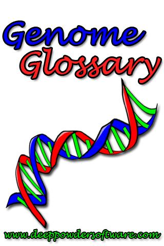 Genome Glossary 1.0