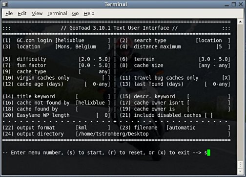 GeoToad for Linux 3.17.6 Developm 1.0
