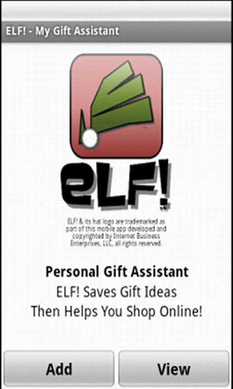 Gift App ELF! 1.0