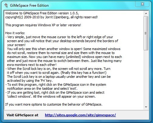 GiMeSpace Free Edition 1.2.0.28