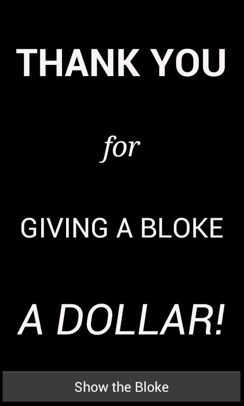 Give A Bloke A Dollar 1.1.2