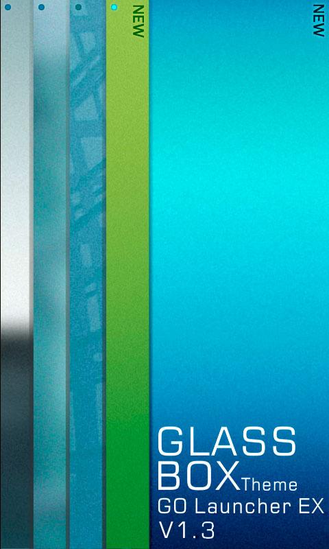 GlassBOX Theme GO LauncherEX 1.3