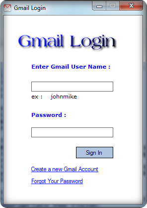 Gmail Login 1.3