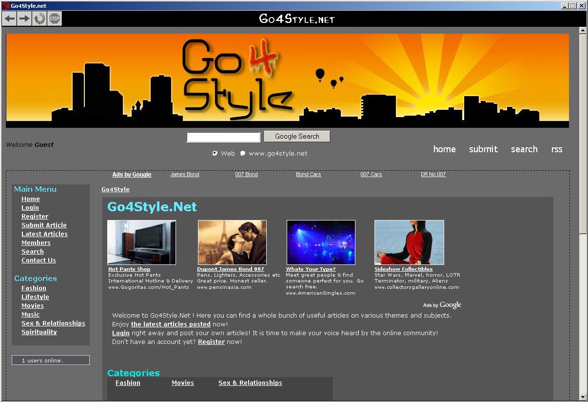 Go4Style.net Browser 1.0