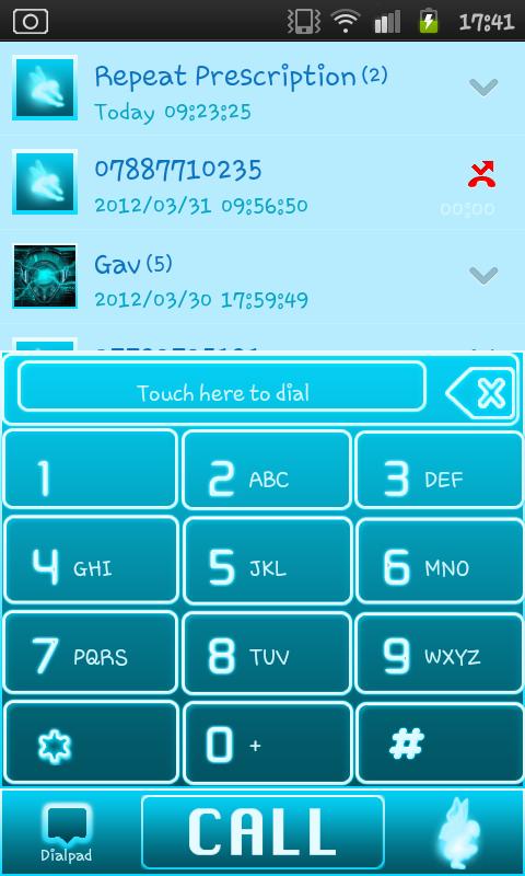 Go Contacts Fairy Blue 1.0