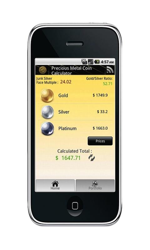 Gold & Silver Coin Price App 2.2