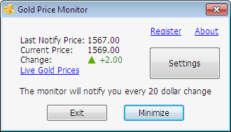 Gold Price Monitor 2.1.0.2