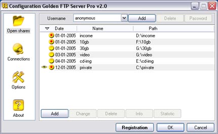Golden FTP Server Pro 2.70
