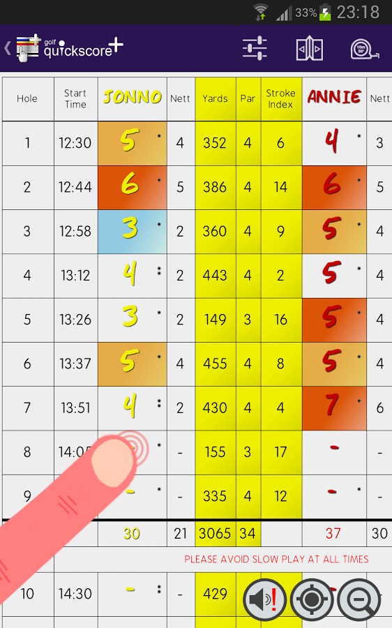 Golf Quickscore+ 1.9.1