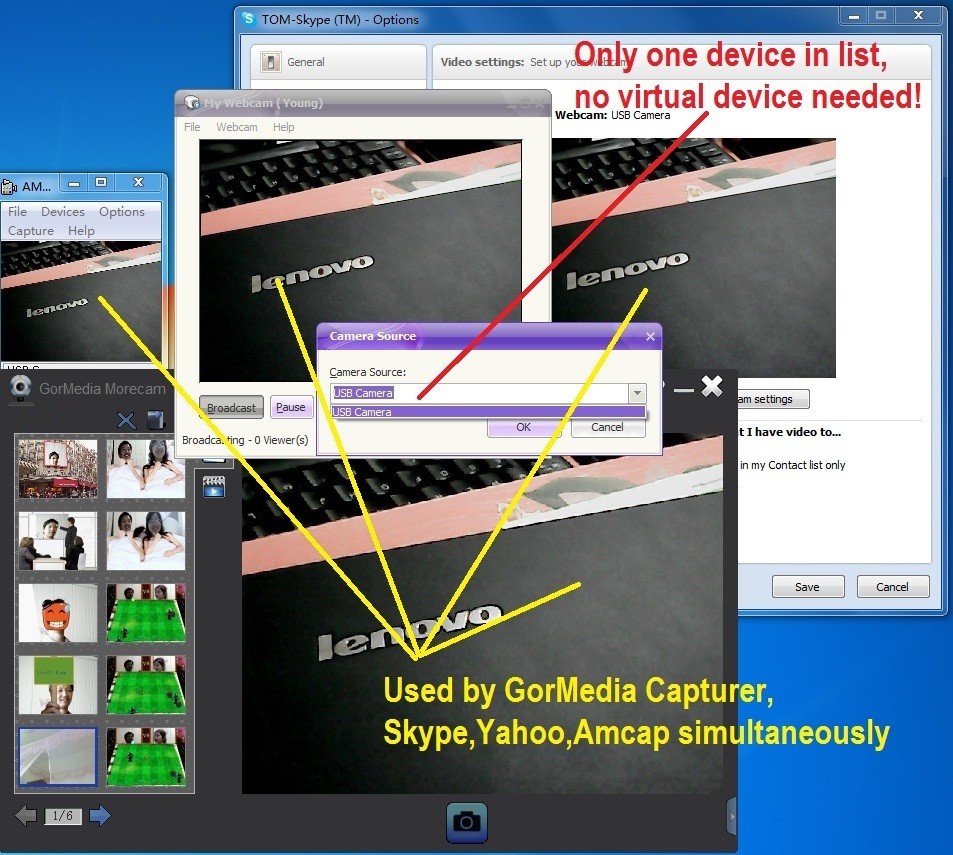 GorMedia Webcam Effects Software 3.25