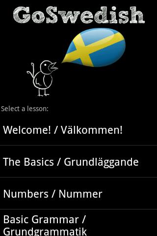 GoSwedish - Learn Swedish! 1.2