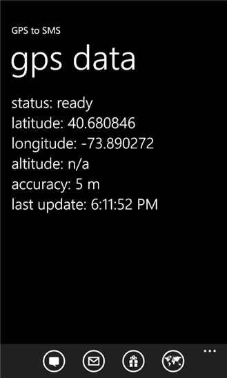 GPS to SMS 1.5.0.0