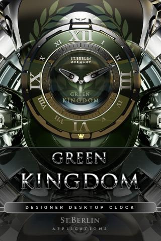 green kingdom clock widget 2.22