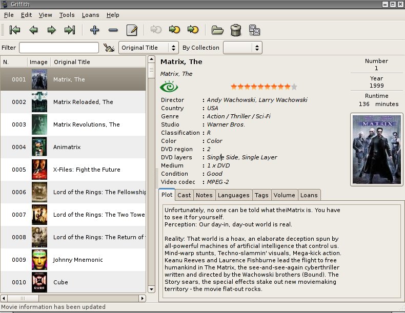 Griffith for Linux 0.13