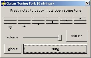 Guitar Tuning Fork 2006.07
