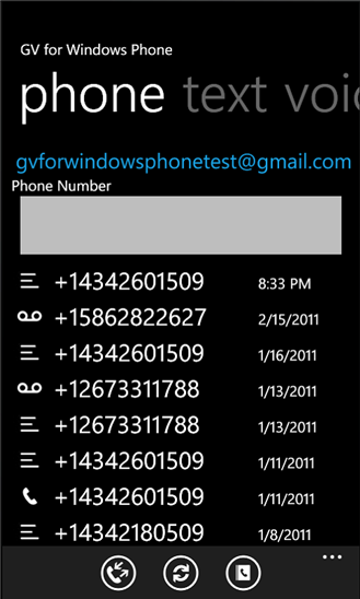 GV for Windows Phone 2.6.0.0