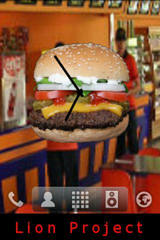 Hamburger clock 1.3