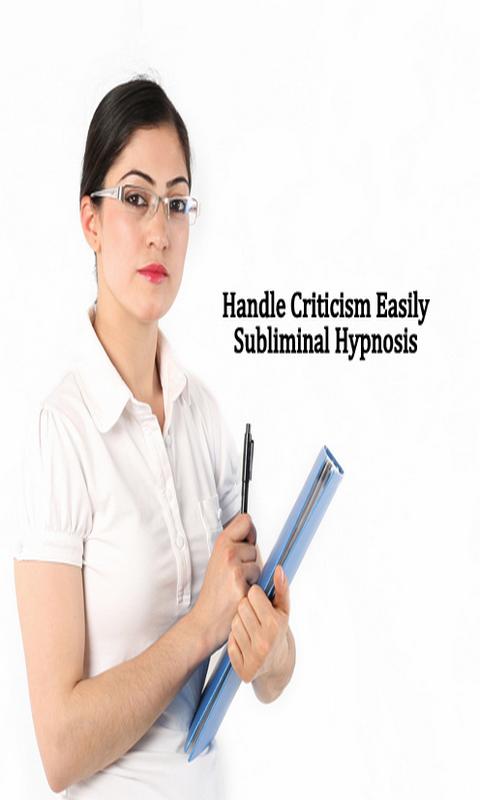 Handle Criticism Easily 1.0