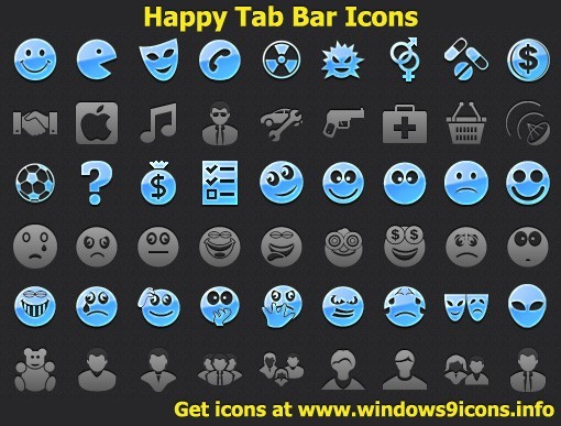 Happy Tab Bar Icons 3.0