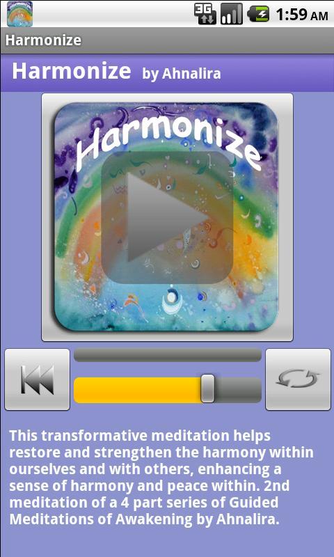 Harmonize Guided Meditation 1.4