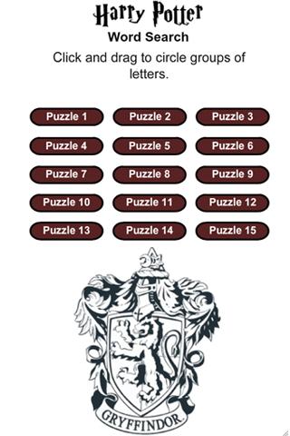 Harry Potter Word Search 1.0.0
