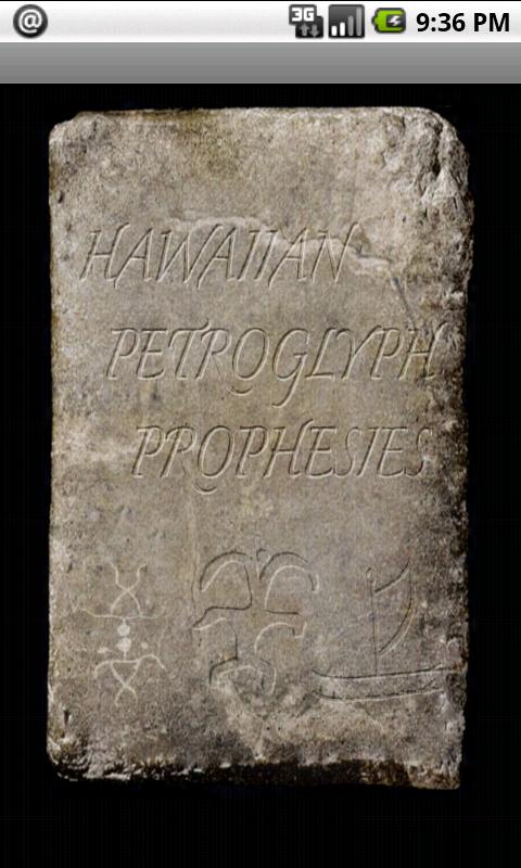 Hawaiian Petroglyph Prophesies 1.0