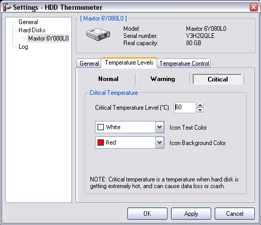 HDD Thermometer 1.3