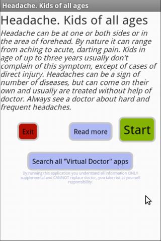 Headache. Kids of all ages Varies with device