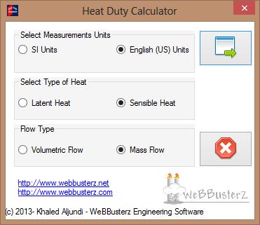 Heat Duty Calculator 1.0.0