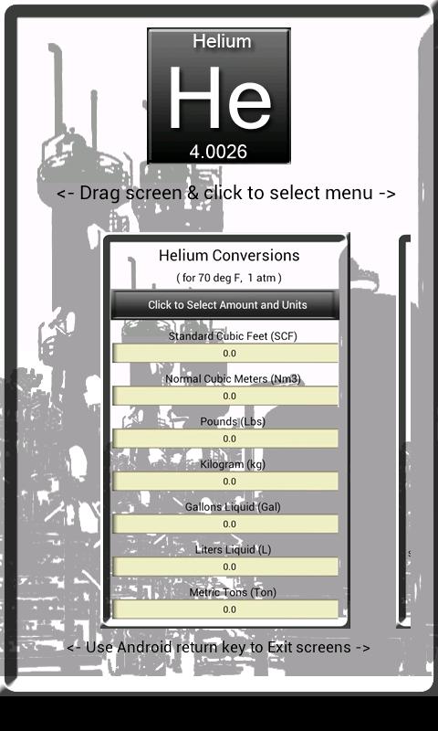 Helium & Unit Calculator 1.1